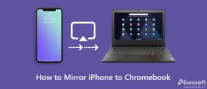 how to mirror iPhone to Chromebook