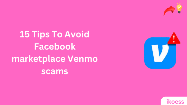 Facebook marketplace Venmo scams